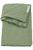 olive green Babydeken Wafel Teddy 75 x 100 cm