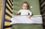 olive green Babydeken Wafel Teddy 75 x 100 cm