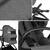 Poussette trio combinée 3en1 grey grey/black Frame