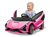 Ride-on Lamborghini Sián FKP 37 pink 12V