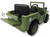 Ride-on Jeep Willys MB Army grün 12V