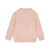 Sweater Geborsteld roze