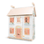eitech poppenhuis inclusief meubels, hout