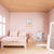 eitech poppenhuis inclusief meubels, hout