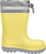 Bottes de pluie fourrées jaune