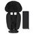 Coprigambe per neonati black