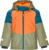 Schneejacke Color-Block petrol