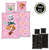 Parure de lit enfant Pat Patrouille phosphorescente rose 135x200 cm