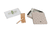 PetitArtichaut Baby Box Quadratisch - Jolis Cœurs