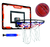 Basketballkurv med resultattavle 450x300mm