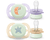 Chupete nocturno Philips Ultra Start SCF075/07 en morado/amarillo