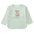 Shirt soft mint strukturiert