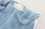 Gigoteuse extérieure LIEBMICH mousseline de coton bleu clair TOG 2.5