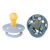 Schnuller Liberty Colour Bobo Runder Sauger Dusty blue/Petrol Latex Größe 1, 2 Stk.