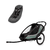 Cocoon green black Kinderfietskar ONE eenzitter / incl. babyzitje voor Outback/Avenida en Traveller