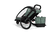 Kinderfahrradanhänger Cocoon Zweisitzer green/black inkl.  Babysitz für Outback/Avenida und Traveller