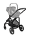 Pack poussette trio combinée 3en1 Plaza Plus Essential Black Pebble S Tonal Black adaptateur Baby Black