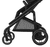 Pack poussette trio combinée 3en1 Plaza Plus Essential Black Pebble S Tonal Black adaptateur Baby Black