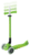 LIGHTS PRIMO FOLDABLE PLUS verde-lime, con ruote illuminate