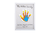 Cadre pour empreintes de mains Famille, blanc