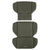 Passeggino 3 in 1 Salsa 5 Air avocado incl. cybex GOLD ovetto Cloud G i-Size Plus Moon Black Plus e adattatori