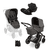 almond i-Size Black Cochecito Salsa 5 Air incl. silla de auto cybex GOLD Cloud G Plus Moon Plus y adaptador