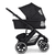 Kombikinderwagen Salsa 5 Air coal. cybex GOLD Babyschale Cloud G i-Size Plus Moon Black Plus und Adapter