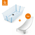 Badewanne Flexi Bath XL extra groß Ocean Blue + gratis Badewannensitz
