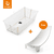Badewanne Flexi Bath XL extra groß Sandy Beige + gratis Badewannensitz