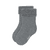 Kinder Frottee Socken 3er Pack grey