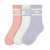 Kinder Tennissocken 3er Pack  peach/pastel lilac