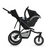 Kinderwagenadapter HELSI 2 dust gray