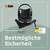 Babyschale Go Beyond Dark Grey Mélange inkl. Base Beyond black