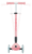 PRIMO FOLDABLE PLUS LIGHTS pastellrosa-pink, mit Leuchtrollen