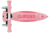 PRIMO FOLDABLE PLUS LIGHTS pastellrosa-pink, mit Leuchtrollen