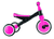 Triciclo LEARNING TRIKE 2en1 rosa fucsia
