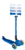 GO-UP ACTIVE LIGHTS blau-dunkelblau, mit Leuchtrollen