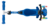 GO-UP ACTIVE LIGHTS blau-dunkelblau, mit Leuchtrollen
