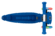 GO-UP ACTIVE LIGHTS blau-dunkelblau, mit Leuchtrollen