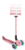 GO-UP ACTIVE LIGHTS pastellrosa-rosa, mit Leuchtrollen