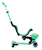Trottinette enfant 3 roues évolutive GO-UP BABY 360 LIGHTS menthe menthe foncé roues et module lumineux