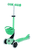 Trottinette enfant 3 roues évolutive GO-UP BABY 360 LIGHTS menthe menthe foncé roues et module lumineux