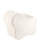 Wolken-Pouffe Cremeweiß
