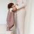 emma & noah Schlafsack mit Umschlag-Füßen Essential Berry