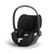 Kombikinderwagen Donkey 5 Mono Complete Black inkl. Erweiterungsset und Liegewannenbezug Donkey 5 Complete, Donkey Twin Adapter und cybex PLATINUM Babyschale Cloud T I-Size Black