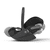 Kombikinderwagen Donkey 5 Mono Complete Black inkl. Erweiterungsset und Liegewannenbezug Donkey 5 Complete, Donkey Twin Adapter und cybex PLATINUM Babyschale Cloud T I-Size Black