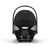 Kombikinderwagen Donkey 5 Mono Complete Black inkl. Erweiterungsset und Liegewannenbezug Donkey 5 Complete, Donkey Twin Adapter und cybex PLATINUM Babyschale Cloud T I-Size Black