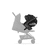 Kombikinderwagen Donkey 5 Mono Complete Black inkl. Erweiterungsset und Liegewannenbezug Donkey 5 Complete, Donkey Twin Adapter und cybex PLATINUM Babyschale Cloud T I-Size Black