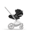 Kombikinderwagen Donkey 5 Mono Complete Black inkl. Erweiterungsset und Liegewannenbezug Donkey 5 Complete, Donkey Twin Adapter und cybex PLATINUM Babyschale Cloud T I-Size Black
