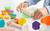 x Play-Doh juego compacto - herramientas de madera, moldes y delantal